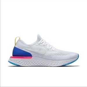 Nike Epic React - Flyknit White